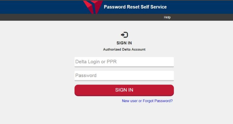 DeltaNet Forgot Password